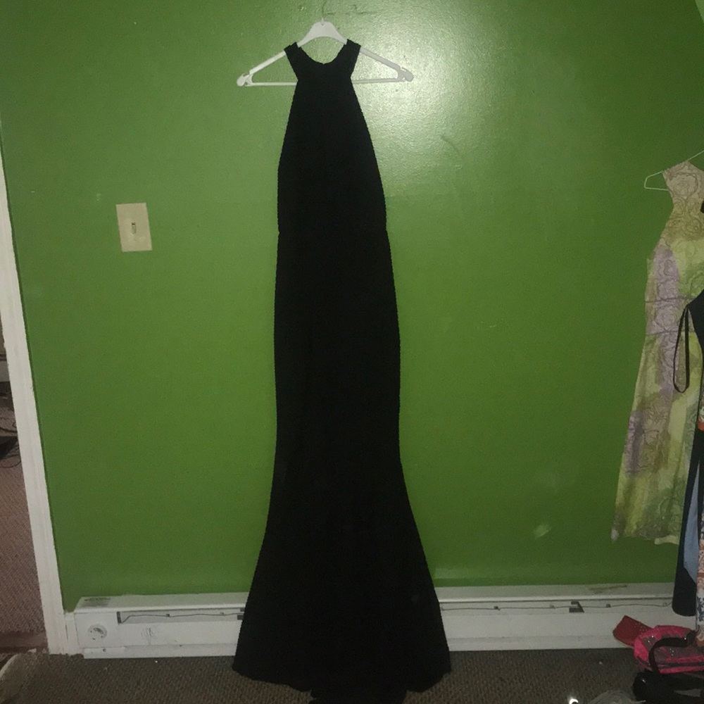 Prom dress, nice glitter detail, prom girl.com